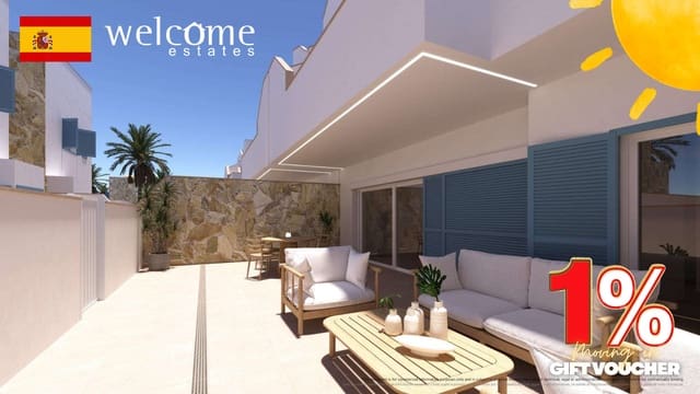 3 chambre Bungalow à vendre à Torre de la Horadada, Pilar de la Horadada avec piscine garage - 380 000 € (Ref: 9863764)
