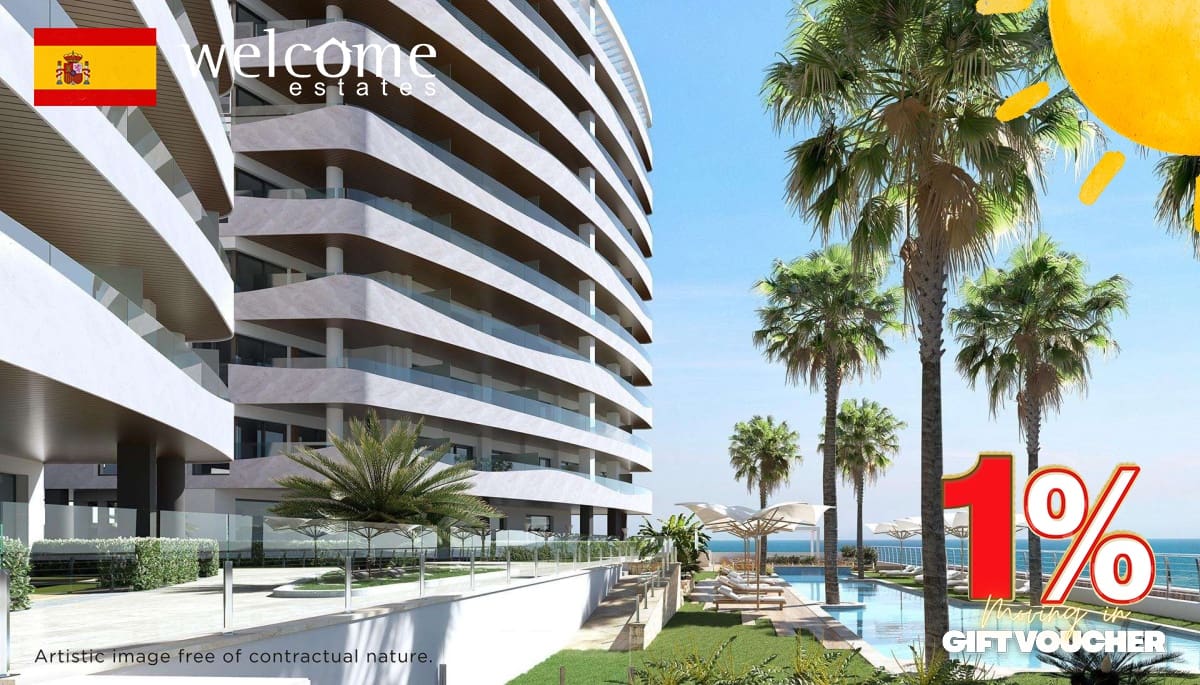 1 soverom Leilighet til salgs i La Manga del Mar Menor med svømmebasseng - € 288 000 (Ref: 9877222)
