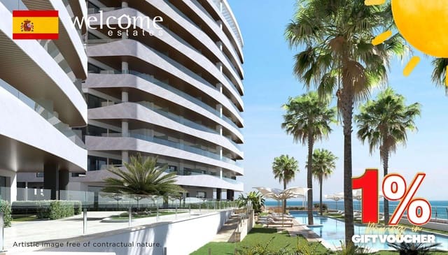 1 bedroom Apartment for sale in La Manga del Mar Menor with pool - € 288,000 (Ref: 9877222)
