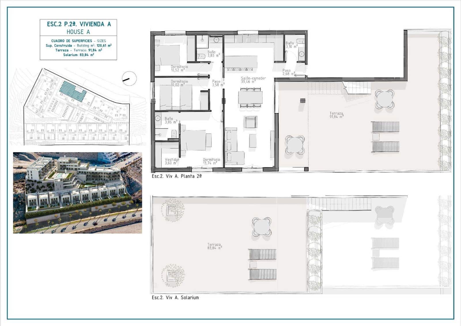 3 bedroom Apartment for sale in Aguilas with pool - € 353,500 (Ref: 9877604)