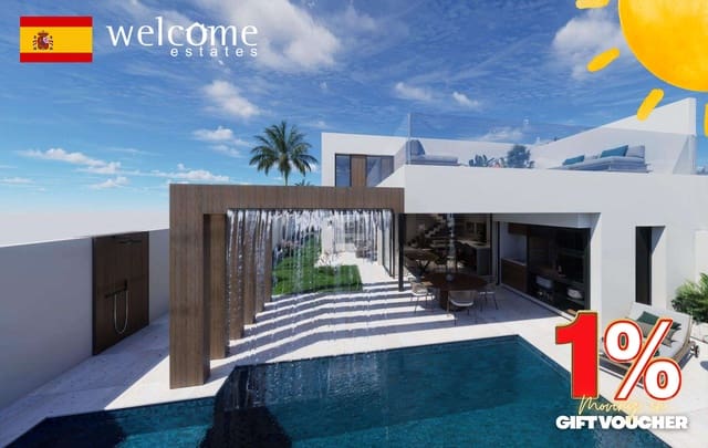 3 soverom Kjedet enebolig til salgs i Torre-Pacheco med svømmebasseng garasje - € 890 000 (Ref: 9879860)