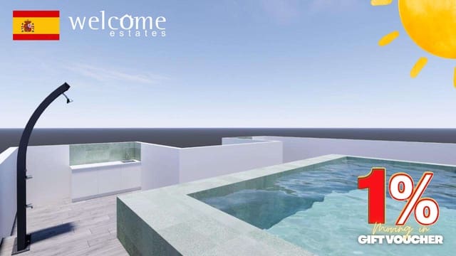 2 soveværelse Lejlighed til salg i Torre de la Horadada, Pilar de la Horadada med swimmingpool - € 295.900 (Ref: 9880005)