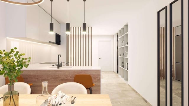 Apartamento de 1 habitación en Las Piscinas Naturales, Torrevieja en venta con piscina - 225.000 € (Ref: 9880007)