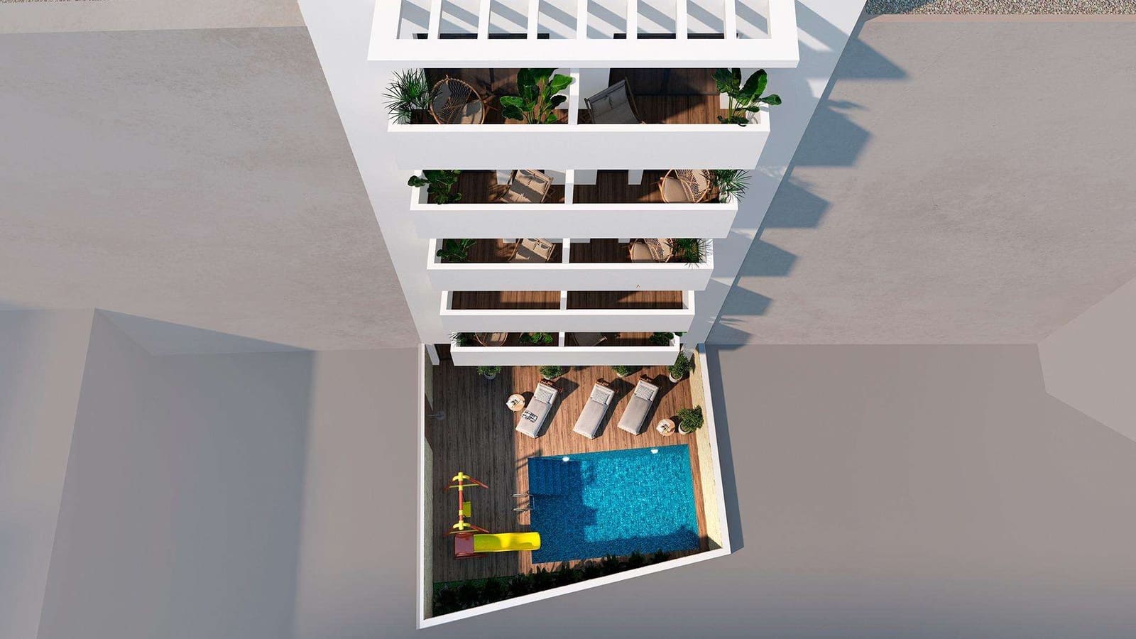 1 sovrum Lägenhet till salu i Torrevieja med pool - 225 000 € (Ref: 9880007)