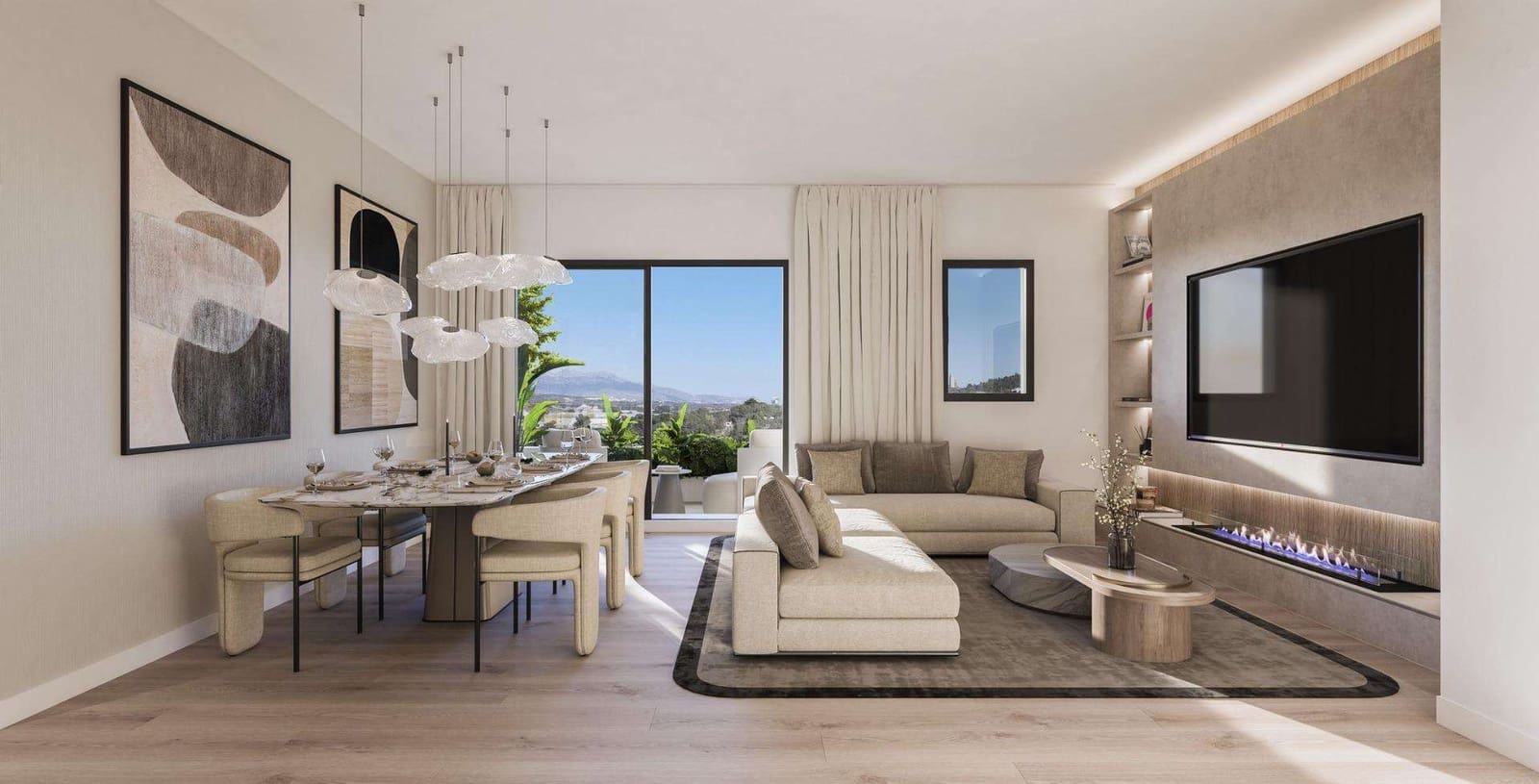 2 makuuhuone Huoneisto myytävänä paikassa La Villajoyosa / Vila Joiosa mukana uima-altaan 
autotalli - 424 000 € (Ref: 9880013)