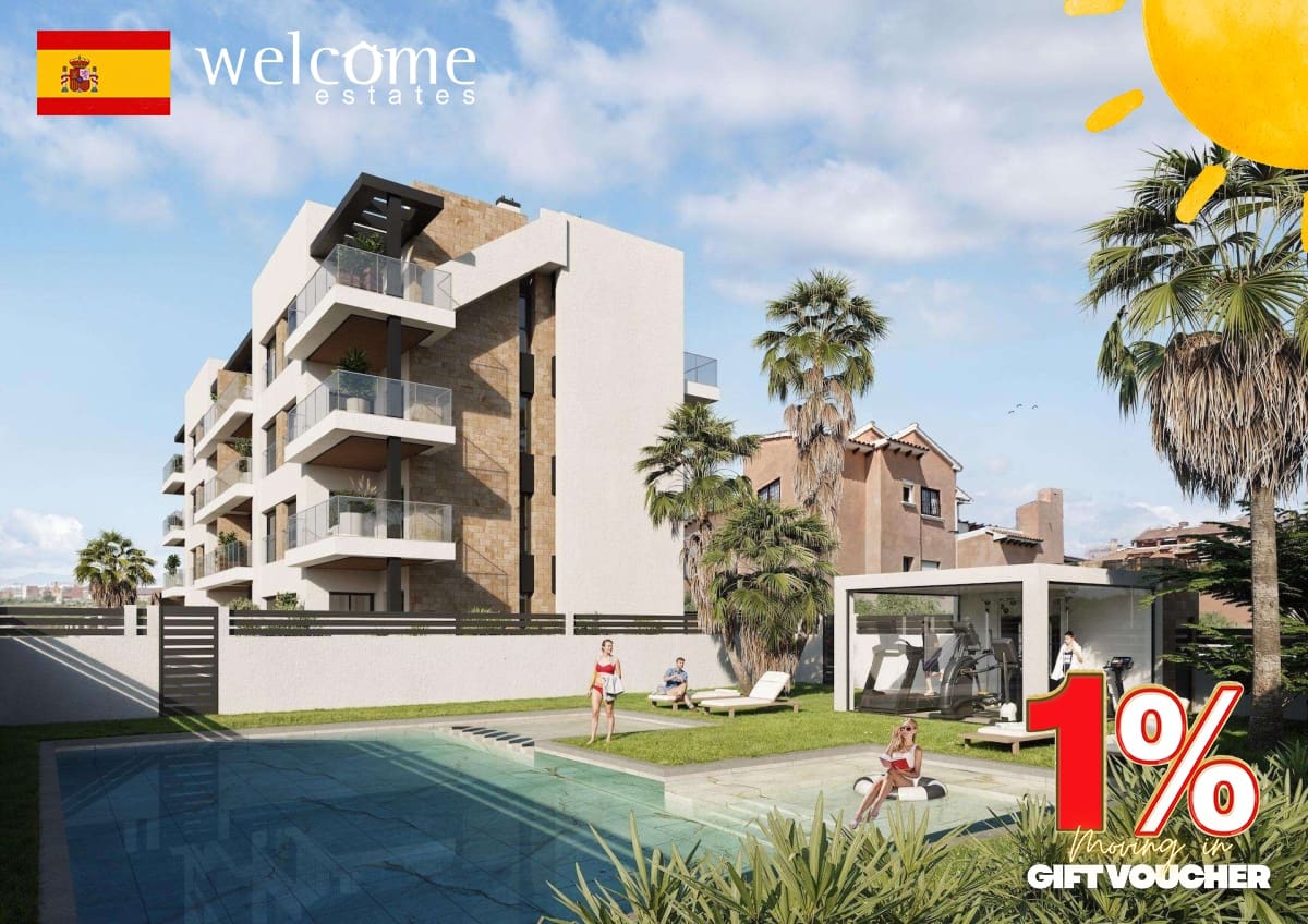 2 slaapkamer Appartement te koop in Torrevieja met zwembad garage - € 274.900 (Ref: 9883684)