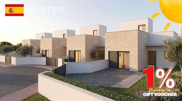 3 Zimmer Doppelhaus zu verkaufen in Mazarrón ciudad, Mazarrón mit Pool Garage - 289.000 € (Ref: 9921155)