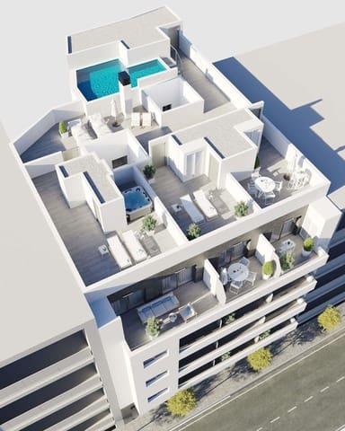 3 sypialnia Apartament na sprzedaż w Centro - Muelle Pesquero, Torrevieja z basenem garażem - 329 000 € (Ref: 9921384)