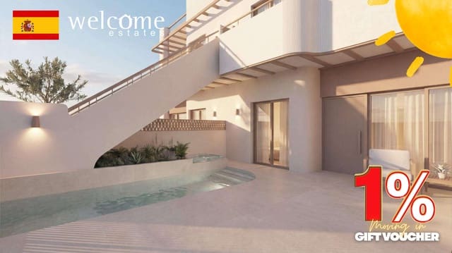 2 chambre Bungalow à vendre à Pilar de la Horadada ciudad, Pilar de la Horadada avec piscine garage - 274 900 € (Ref: 9948899)