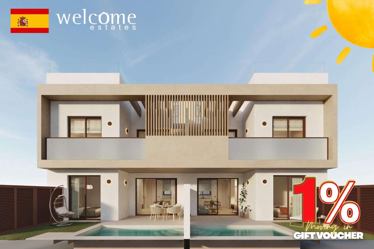 2 slaapkamer Appartement te koop in San Pedro del Pinatar met zwembad garage - € 309.900 (Ref: 9950611)