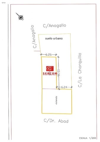 Area Edificabile in vendita in Herrera de Pisuerga - 20.000 € (Rif: 9921448)