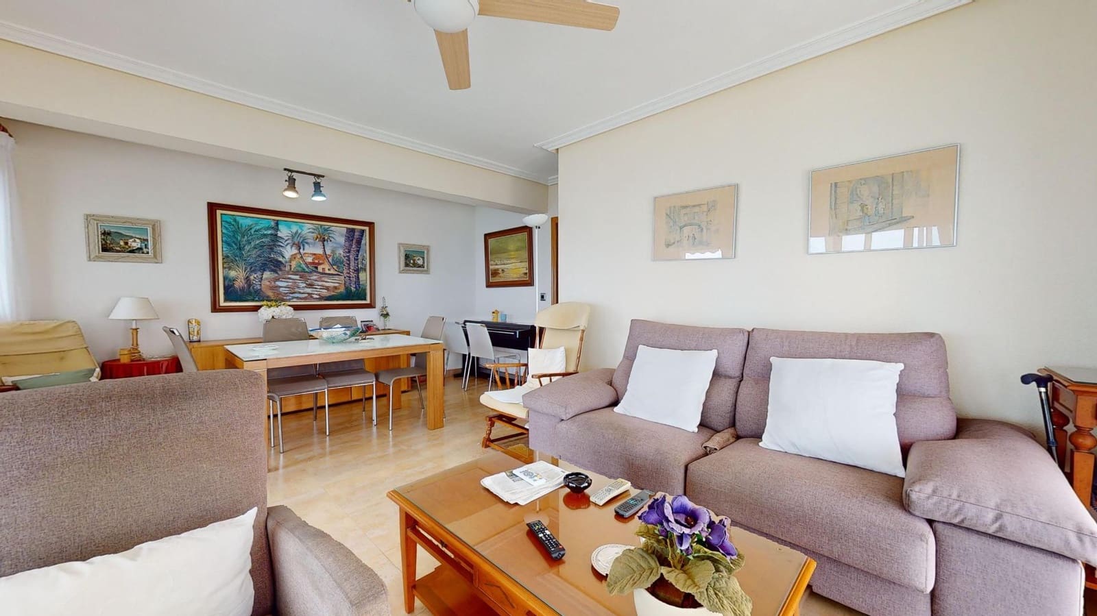 Piso de 3 habitaciones en Arenales del Sol en venta con garaje - 415.000 € (Ref: 8633204)