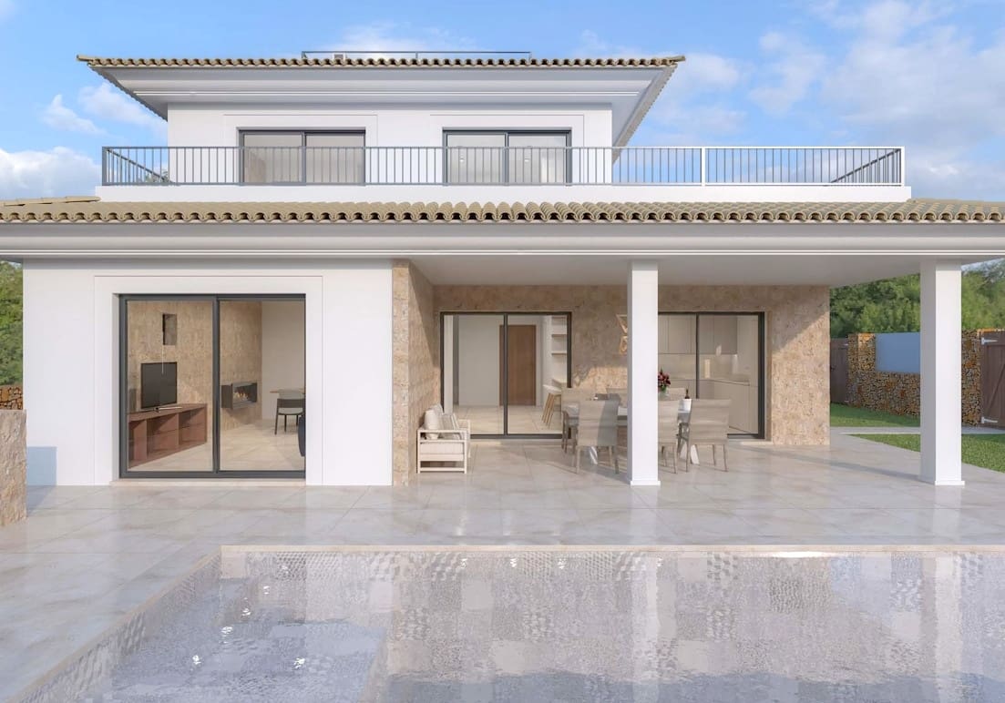 4 Zimmer Villa zu verkaufen in Cala Llombards mit Pool Garage - 2.000.000 € (Ref: 9321477)