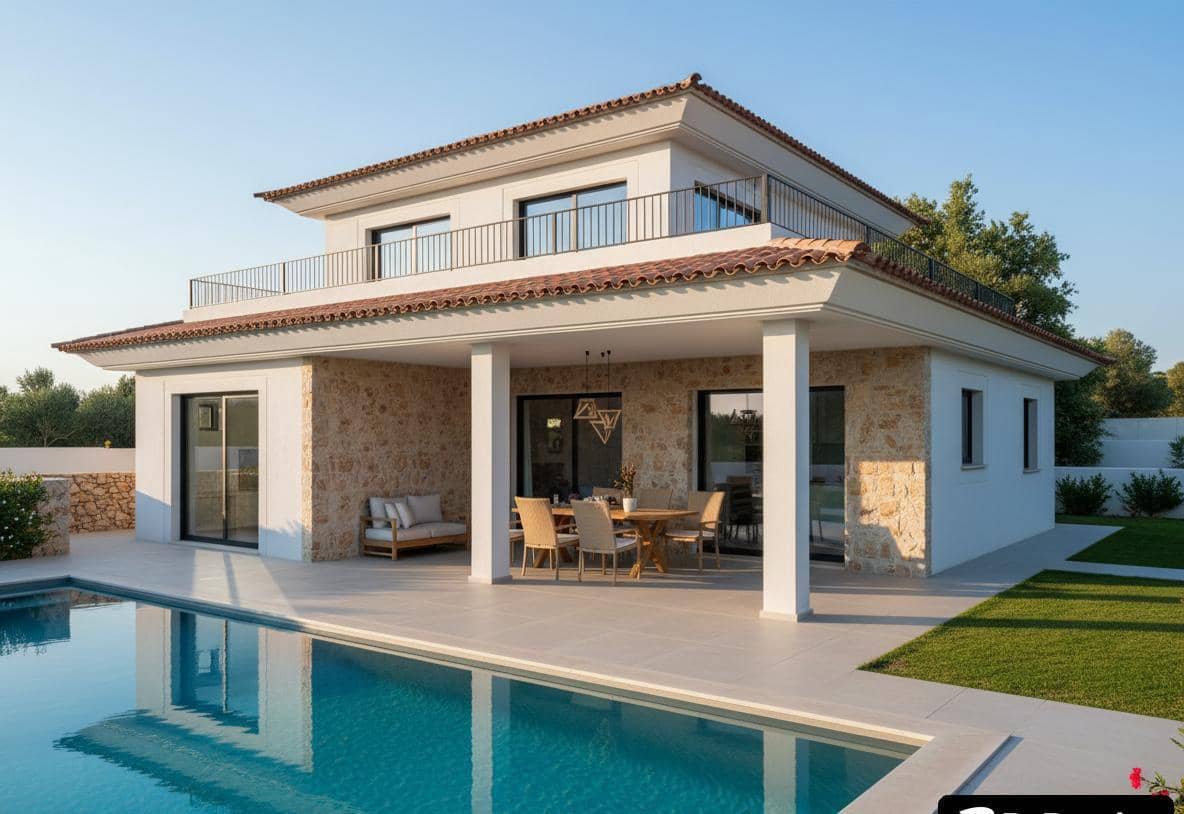 4 soverom Villa til salgs i Cala Llombards med svømmebasseng garasje - € 1 950 000 (Ref: 9321477)