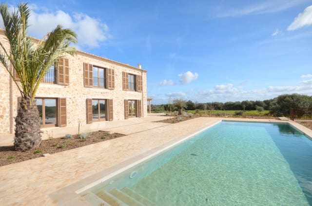 4 sovrum Finca/Hus på landet till salu i Santanyí med pool garage - 3 690 000 € (Ref: 9543940)