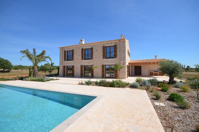 4 sypialnia Finka/Dom wiejski na sprzedaż w Santanyí z basenem garażem - 3 690 000 € (Ref: 9543940)