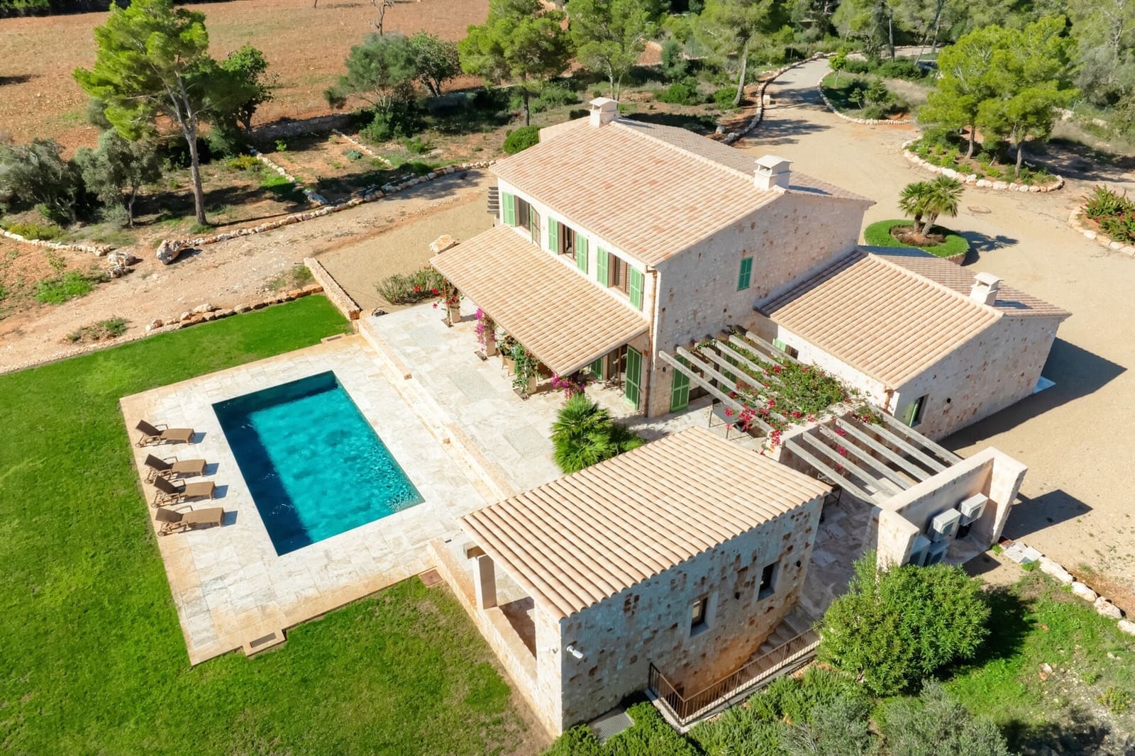 5 soverom Finca/Herregård til salgs i Porto Petro med svømmebasseng garasje - € 4 250 000 (Ref: 9543941)