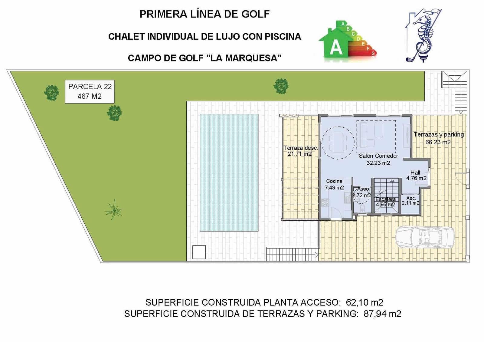 3 bedroom Villa for sale in Rojales with pool - € 834,000 (Ref: 7504165)