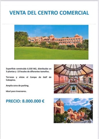 13 soveværelse Erhverv til salg i Cabopino - Artola, Marbella - € 8.000.000 (Ref: 9109122)