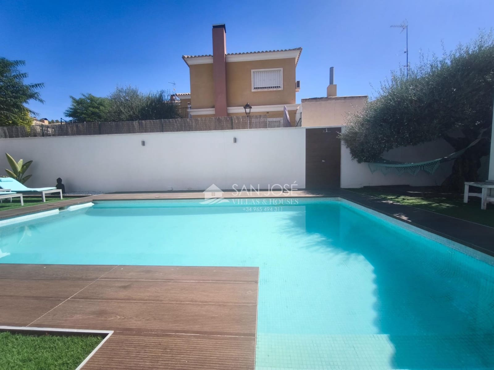 4 soverom Villa til salgs i Aspe med svømmebasseng garasje - € 489 000 (Ref: 10157860)