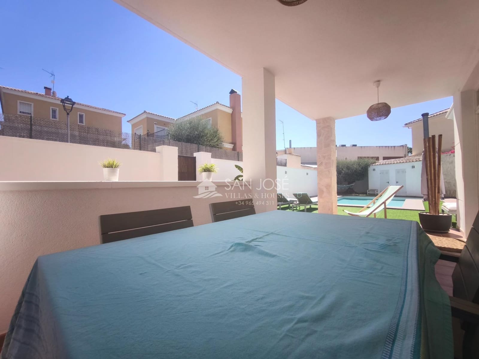 4 soverom Villa til salgs i Aspe med svømmebasseng garasje - € 489 000 (Ref: 10157860)
