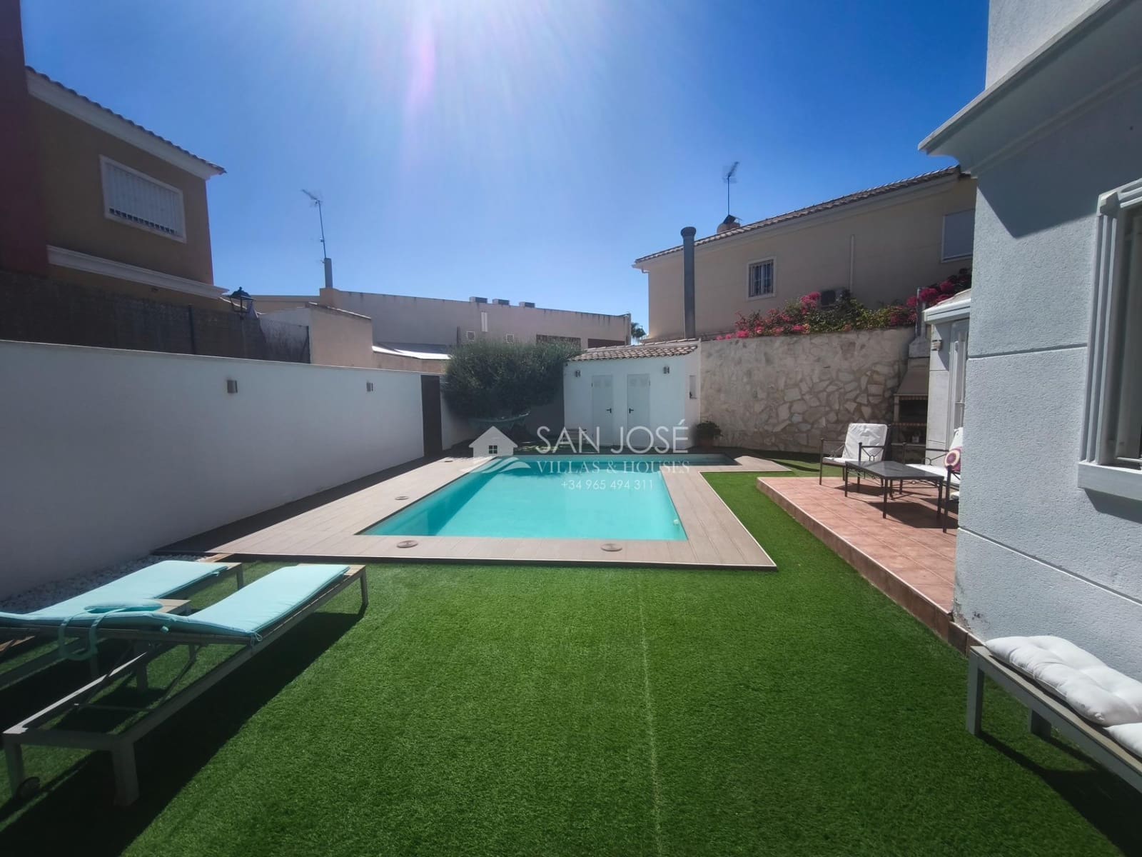 4 soverom Villa til salgs i Aspe med svømmebasseng garasje - € 489 000 (Ref: 10157860)