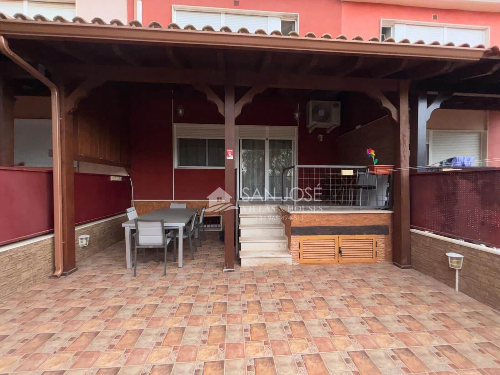 3 sovrum Bungalow till salu i Aspe med pool garage - 278 000 € (Ref: 10159625)
