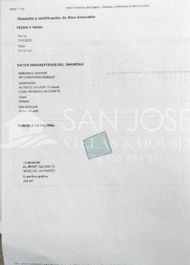 Bouwgrond te koop in Novelda - € 157.260 (Ref: 7053021)