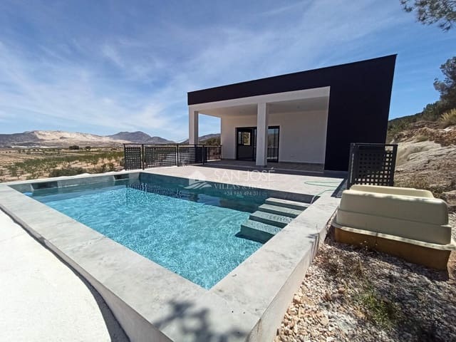 Chalet de 3 habitaciones en Cañada de la Lena, Abanilla en venta con piscina - 340.000 € (Ref: 8500321)