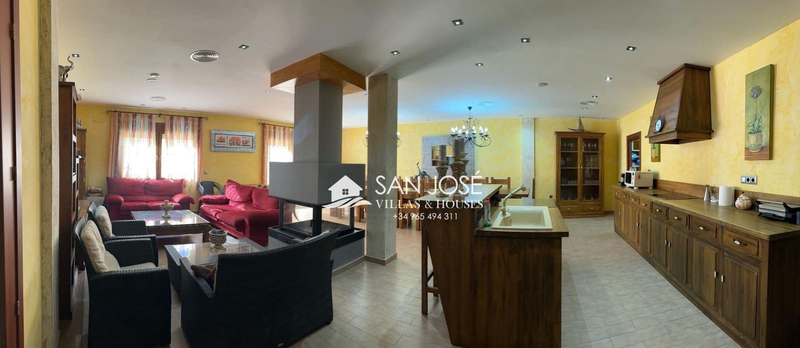 5 soveværelse Villa til salg i Aspe med swimmingpool garage - € 850.000 (Ref: 8774004)