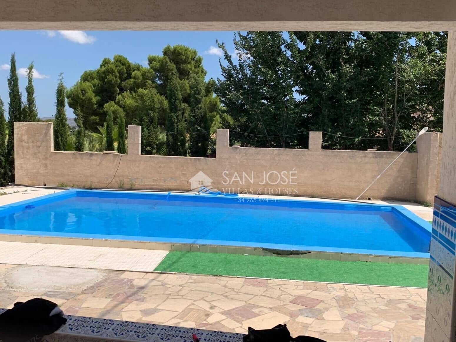 2 chambre Villa/Maison à vendre à Novelda avec piscine garage - 230 000 € (Ref: 9396243)