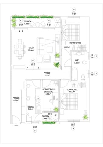 Piso de 3 habitaciones en Alicante / Alacant ciudad en venta - 157.000 € (Ref: 9453236)