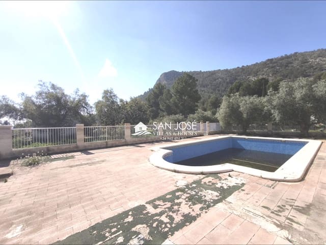 5 Zimmer Villa zu verkaufen in Aspe mit Pool - 295.000 € (Ref: 9788561)