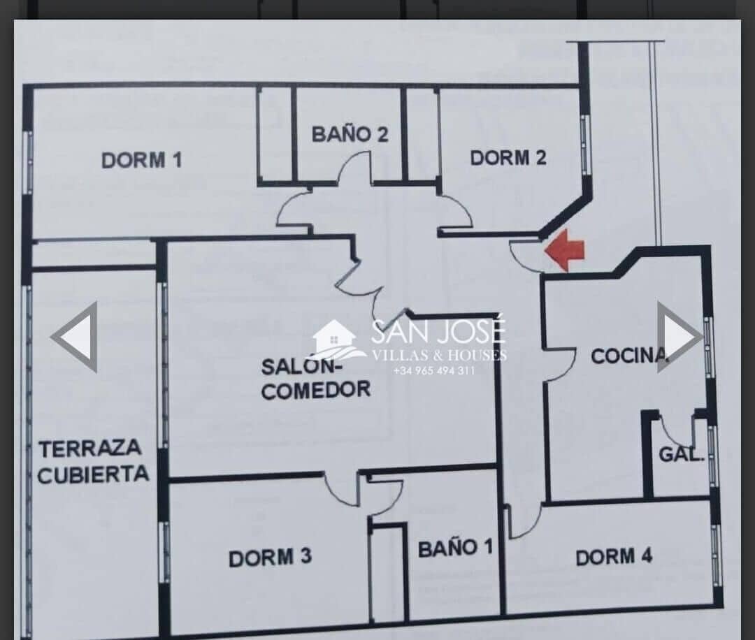 4 Zimmer Wohnung zu verkaufen in Playa de San Juan mit Pool Garage - 620.000 € (Ref: 9899031)