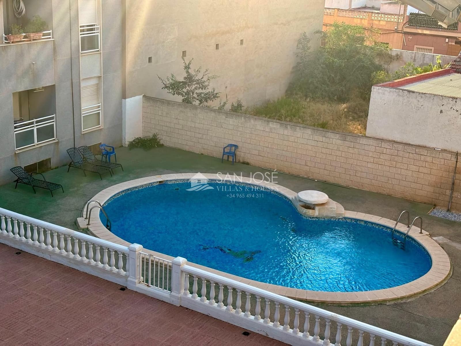 3 bedroom Flat for rent in Aspe with pool - € 700 (Ref: 9954396)
