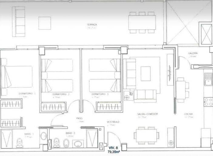 3 soveværelse Lejlighed til salg i Elche / Elx med swimmingpool garage - € 295.000 (Ref: 9353491)