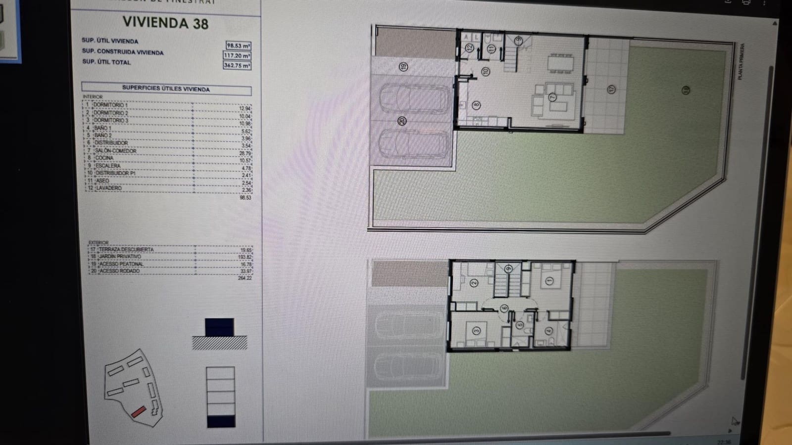 3 quarto Bungalow para venda em Finestrat com piscina - 440 000 € (Ref: 9408028)