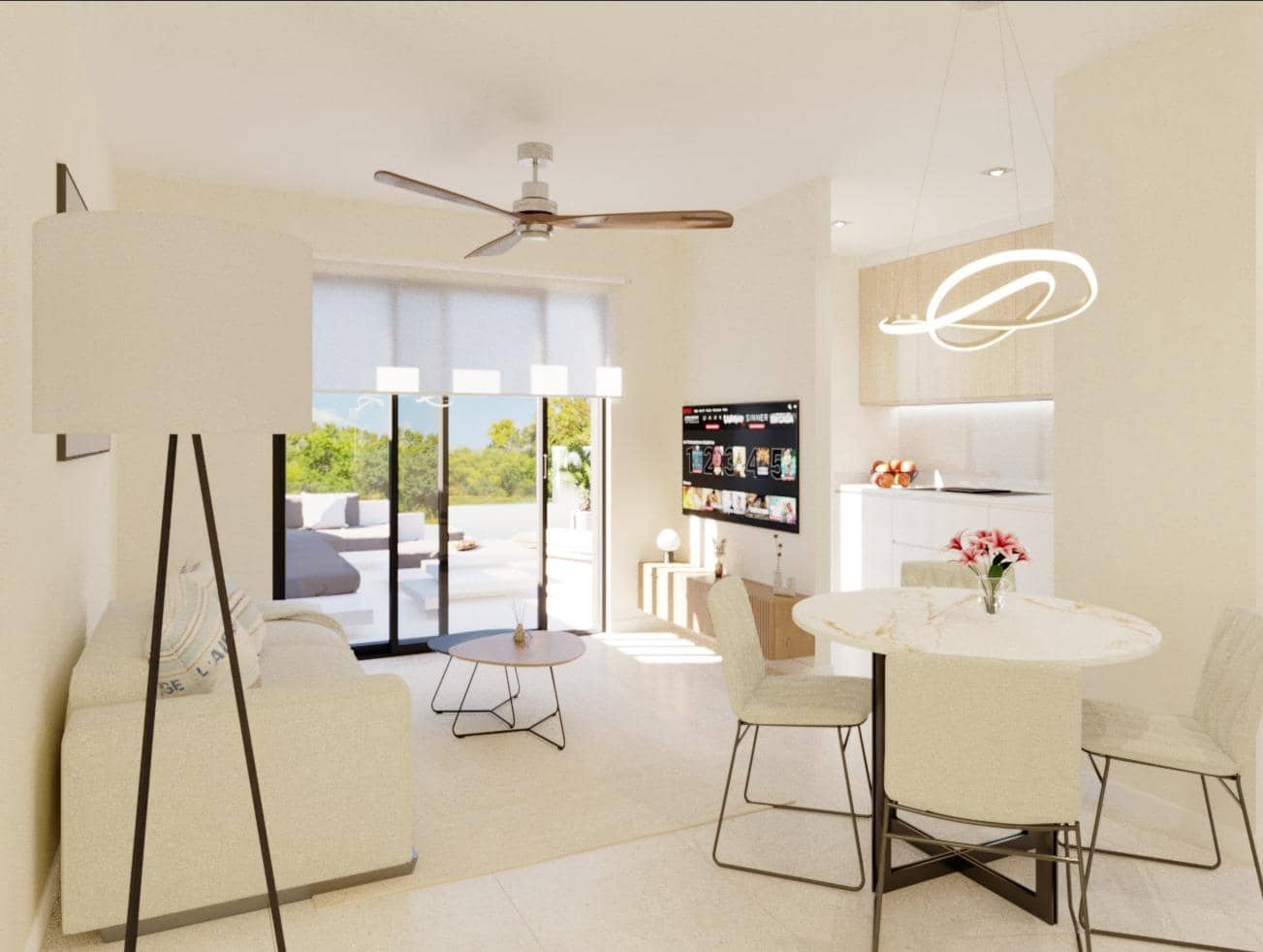 2 soverom Penthouse til salgs i Muchamiel / Mutxamel med svømmebasseng - € 264 000 (Ref: 9409280)