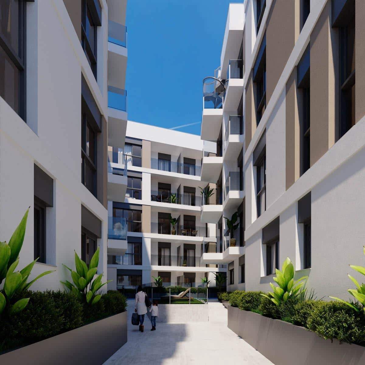 3 makuuhuone Asunto myytävänä paikassa San Juan de Alicante / Sant Joan d'Alacant mukana uima-altaan 
autotalli - 249 900 € (Ref: 9441846)