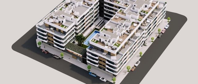 3 soveværelse Lejlighed til salg i Santa Pola med swimmingpool garage - € 300.000 (Ref: 9486709)