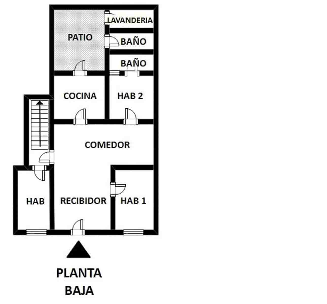 9 soveværelse Byhus til salg i La Font de la Figuera - € 69.000 (Ref: 6181828)