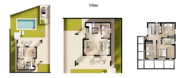 4 sypialnia Willa na sprzedaż w Finestrat z basenem - 555 000 € (Ref: 9851758)