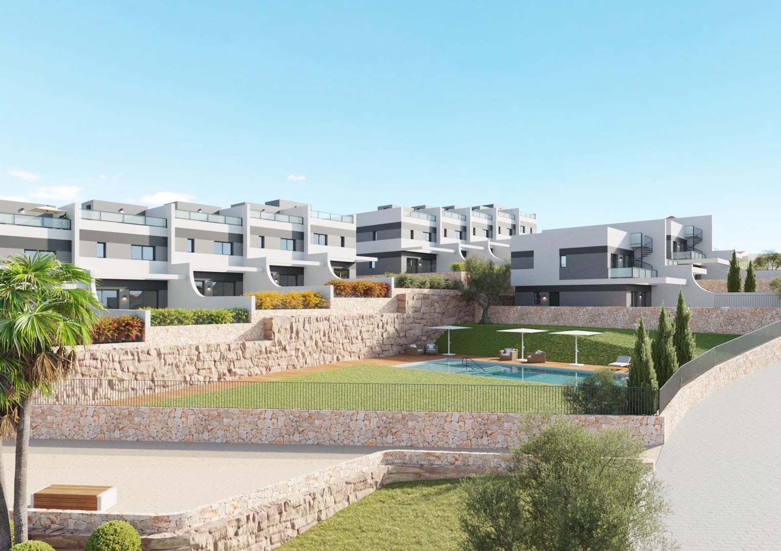 4 sypialnia Willa na sprzedaż w Finestrat z basenem - 555 000 € (Ref: 9851758)