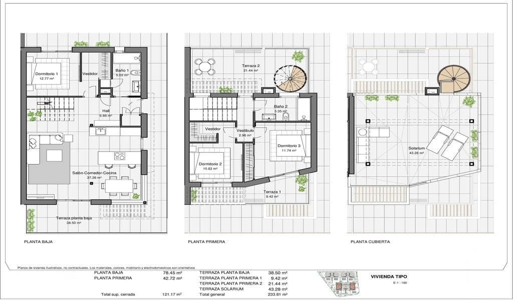 3 sypialnia Willa na sprzedaż w Polop z basenem - 433 125 € (Ref: 9878872)