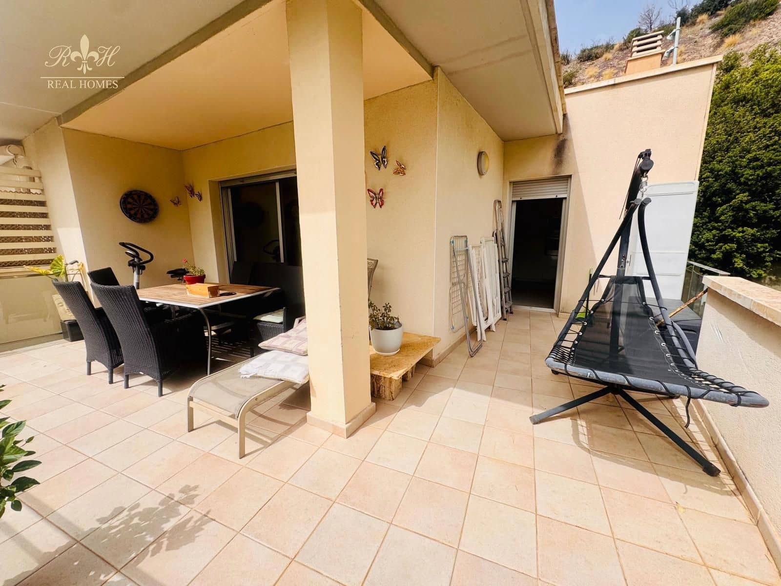 2 sovrum Lägenhet att hyra i Altea med pool garage - 1 200 € (Ref: 10062319)
