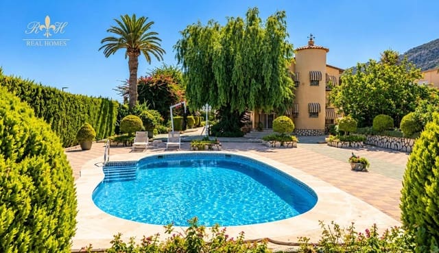 5 chambre Villa/Maison à vendre à Albir, Alfaz del Pi / L'Alfàs del Pi avec piscine garage - 1 500 000 € (Ref: 10110211)