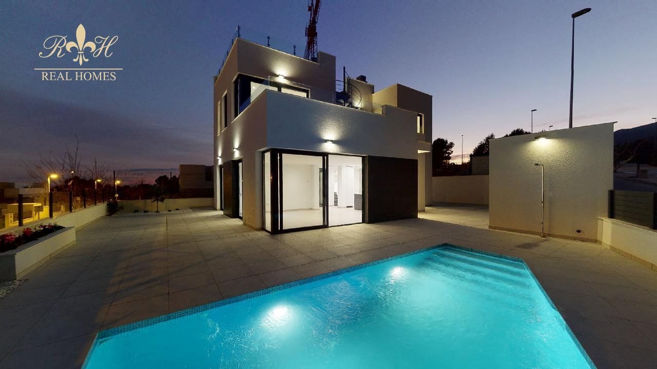 3 Zimmer Villa zu verkaufen in Polop mit Pool Garage - 570.000 € (Ref: 6593641)