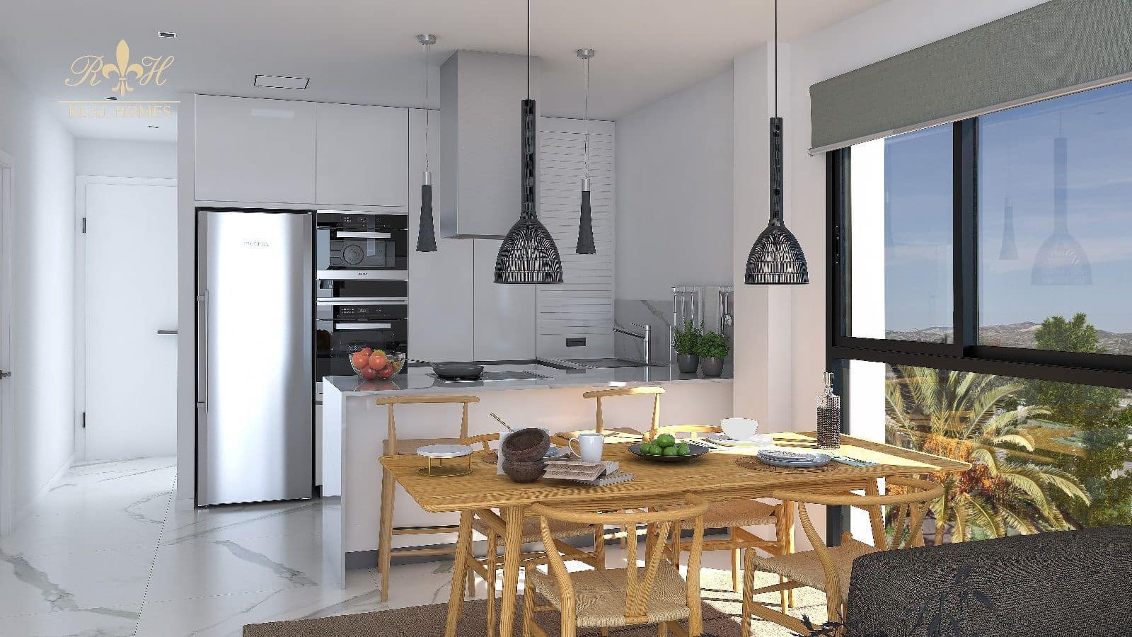 2 soveværelse Lejlighed til salg i Finestrat med swimmingpool garage - € 249.000 (Ref: 6767499)