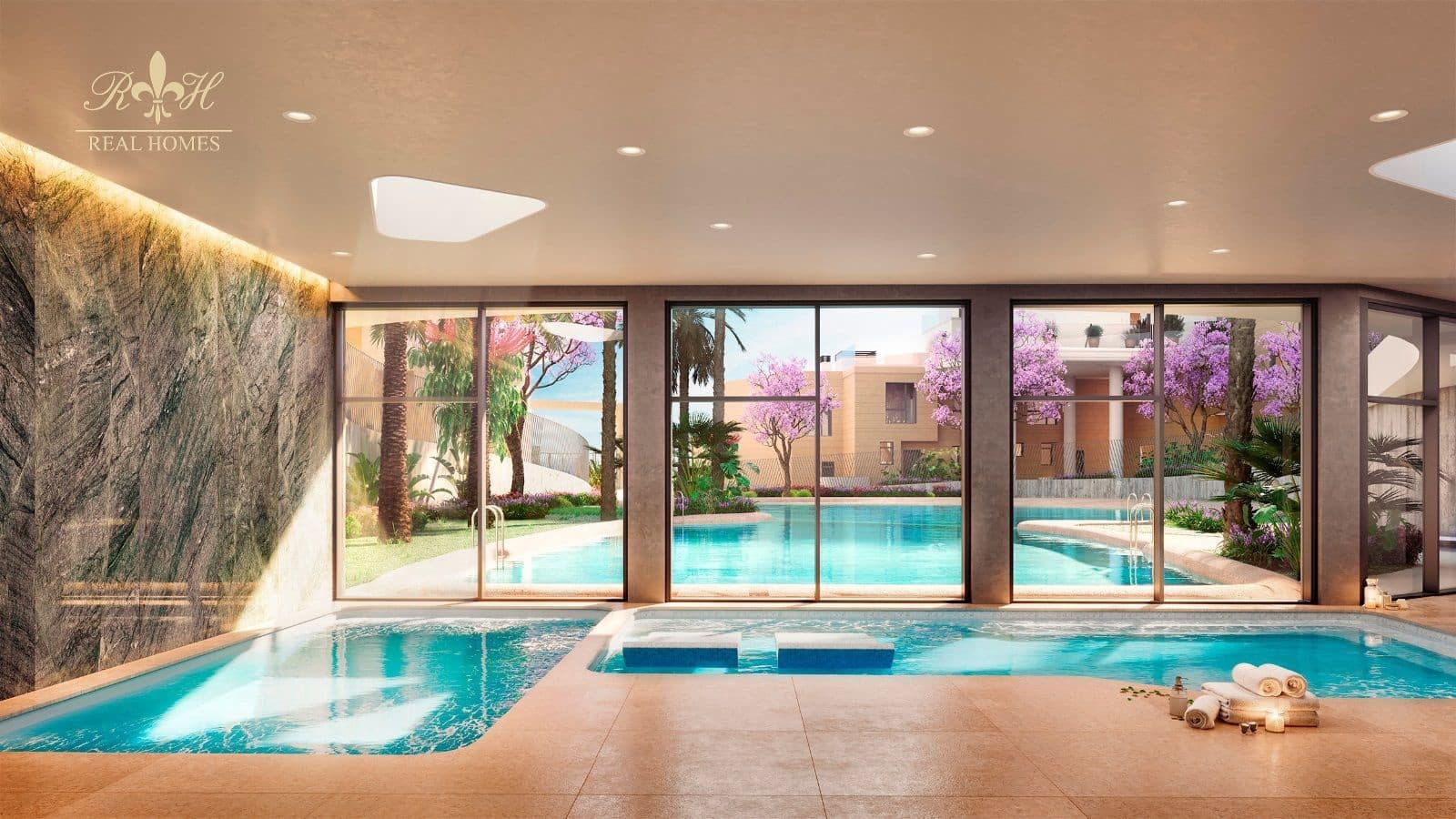 3 makuuhuone Asunto myytävänä paikassa La Villajoyosa / Vila Joiosa mukana uima-altaan 
autotalli - 685 850 € (Ref: 6776621)