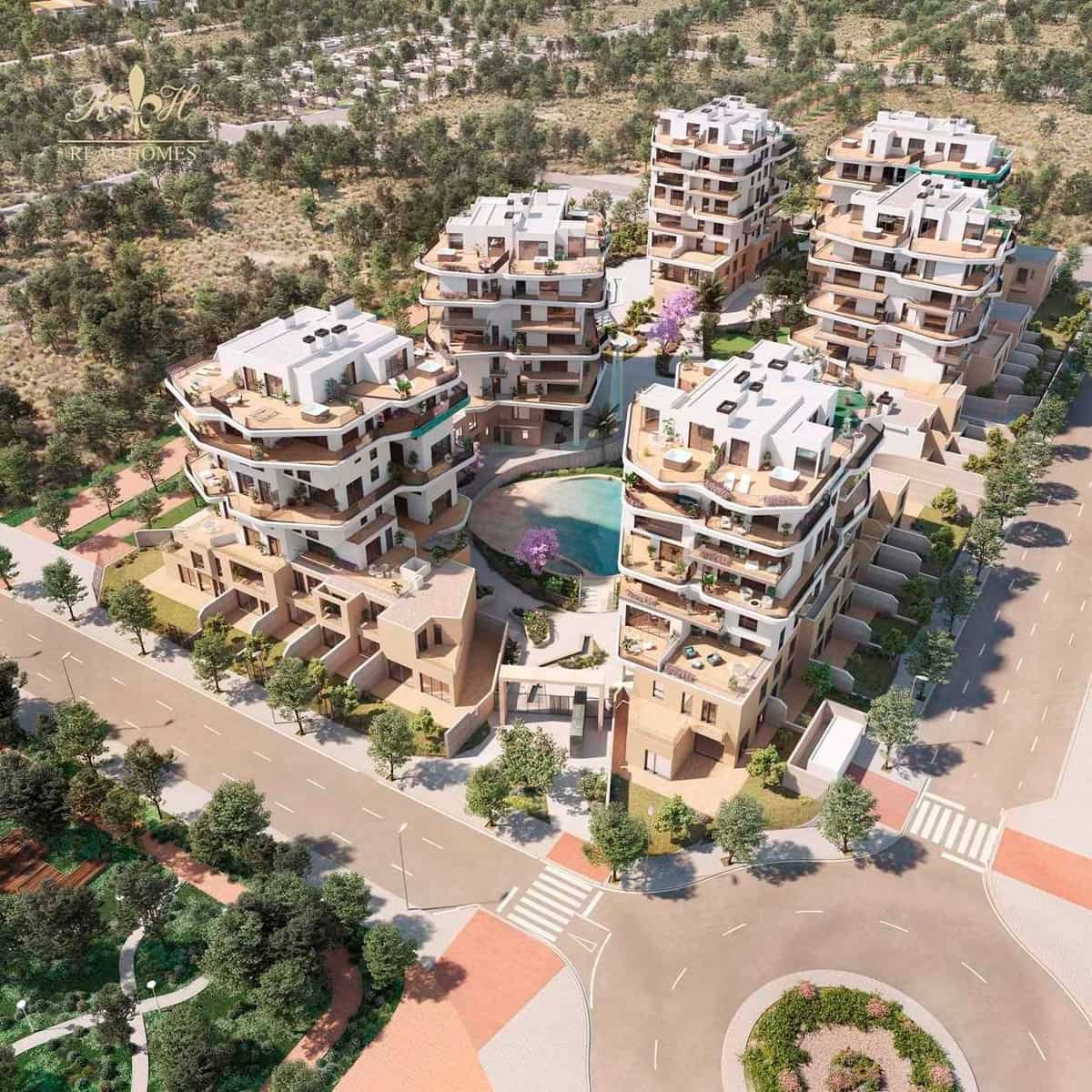 3 makuuhuone Asunto myytävänä paikassa La Villajoyosa / Vila Joiosa mukana uima-altaan 
autotalli - 685 850 € (Ref: 6776621)